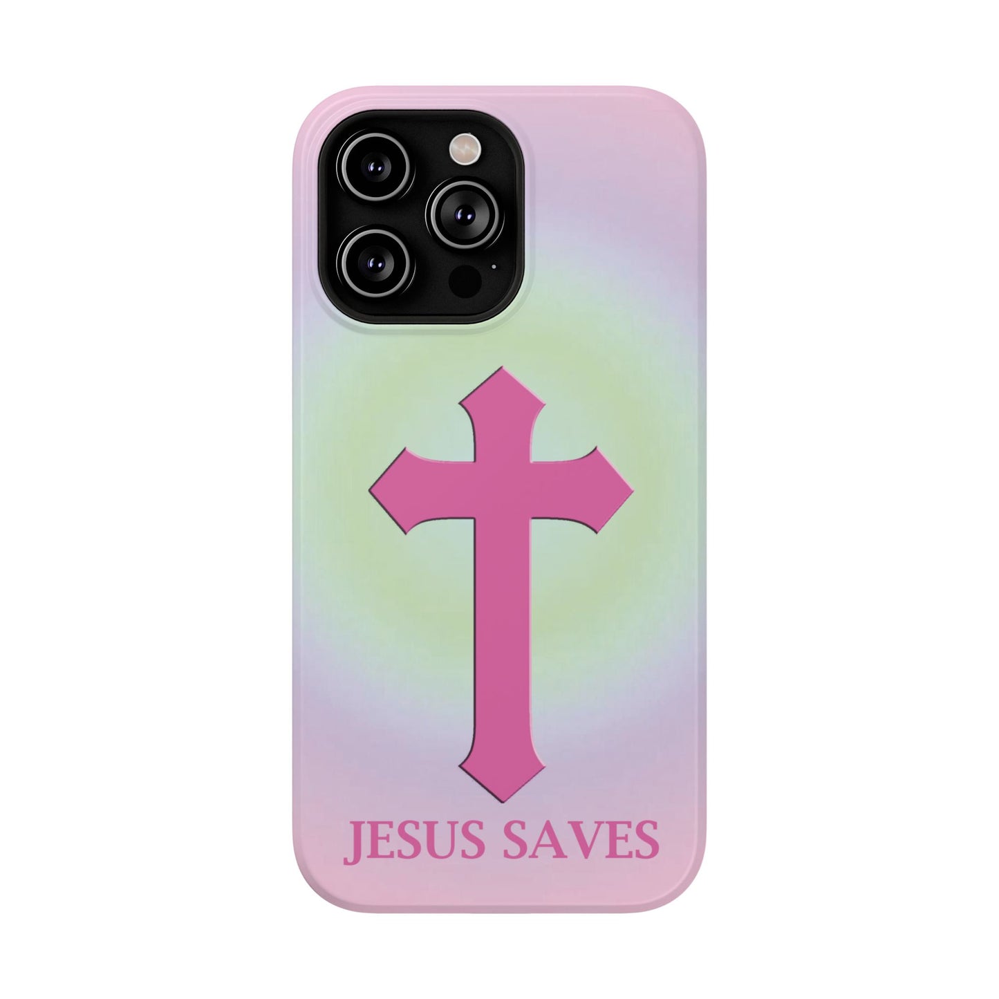 'Jesus loves' Impact-Resistant Iphone Cases