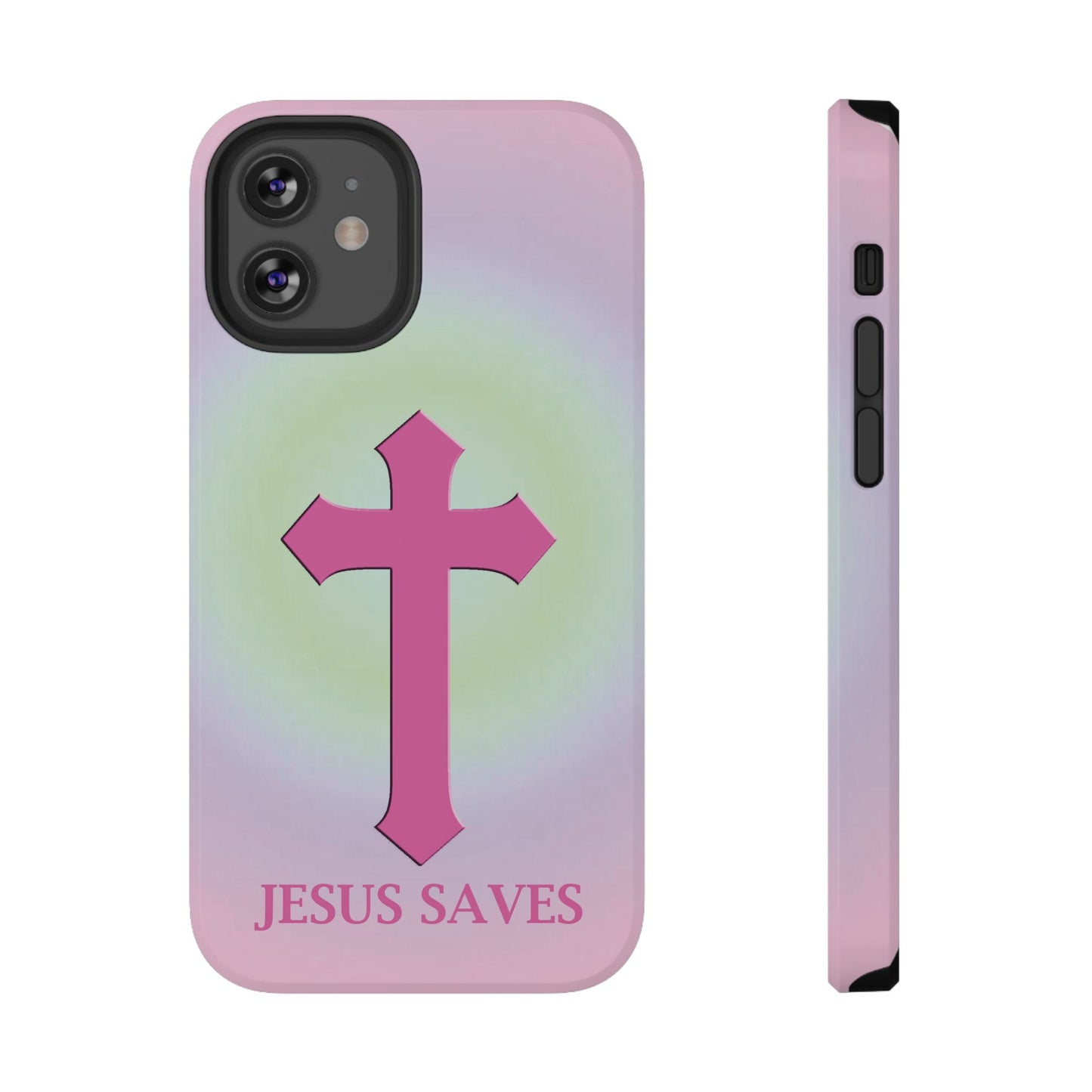 'Jesus loves' Impact-Resistant Iphone Cases