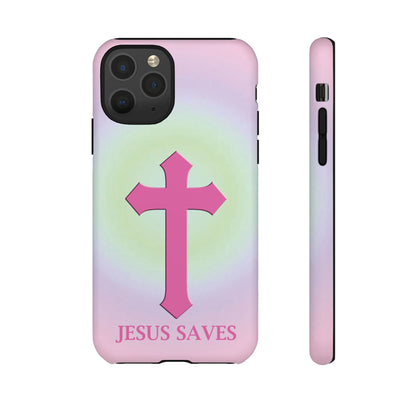 'Jesus Saves' Tough Iphone Cases