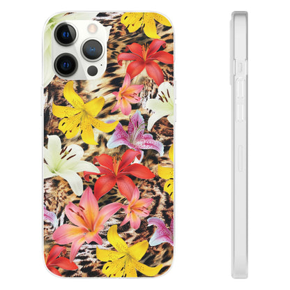 'Lovely flowers' Flexi Iphone Cases