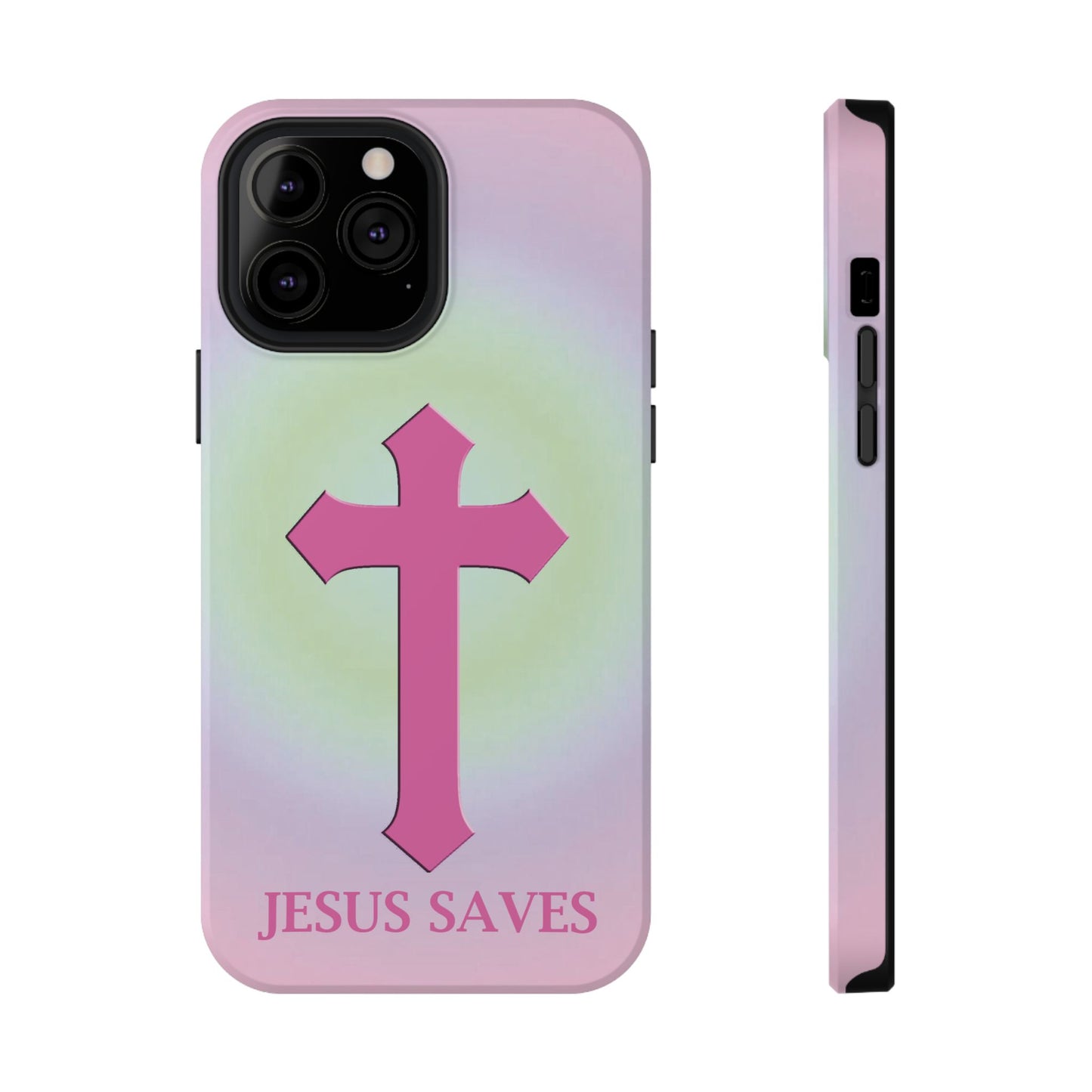 'Jesus loves' Impact-Resistant Iphone Cases