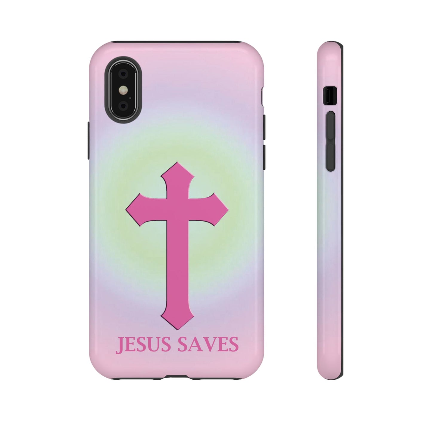 'Jesus Saves' Tough Iphone Cases