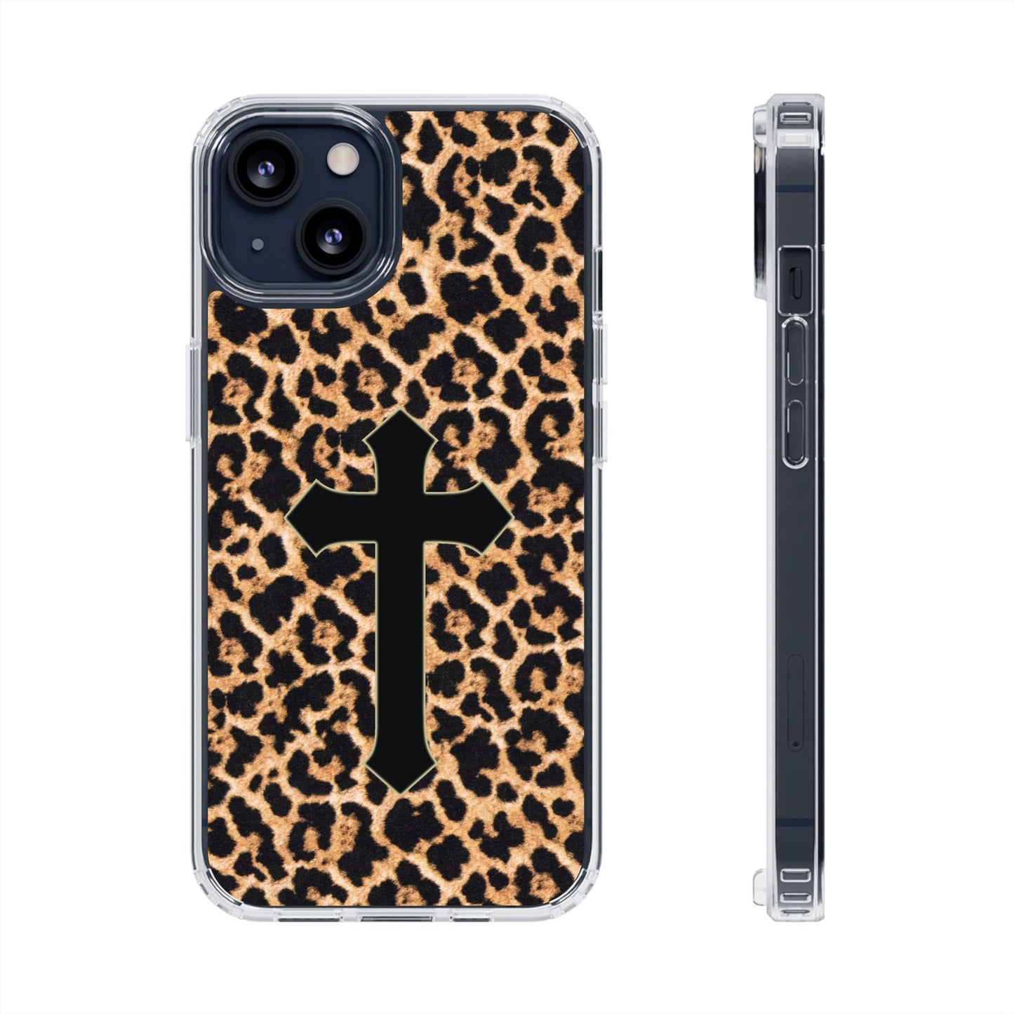 'Tiger skin' Clear Iphone Cases