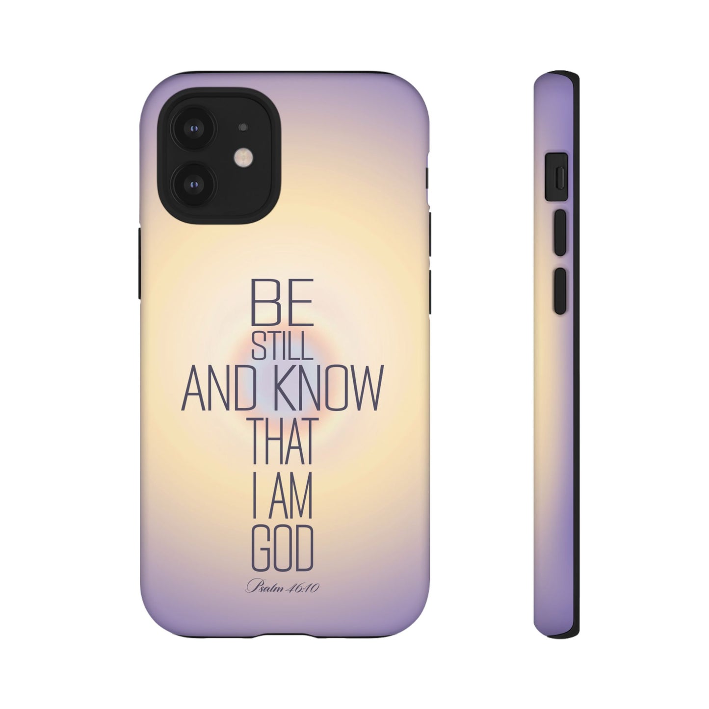 'Psalm 46v10 Bible verse' Tough Iphone Cases