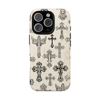 'Little cross' Tough Iphone Cases