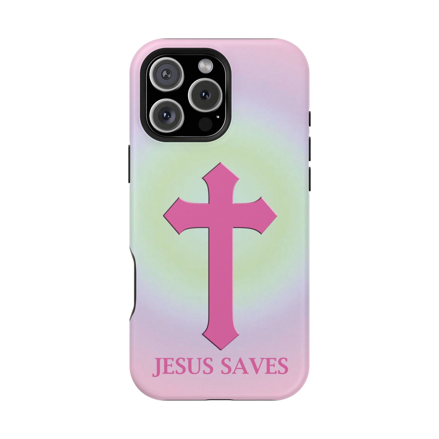 'Jesus loves' Impact-Resistant Iphone Cases