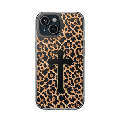 'Tiger skin' Clear Iphone Cases