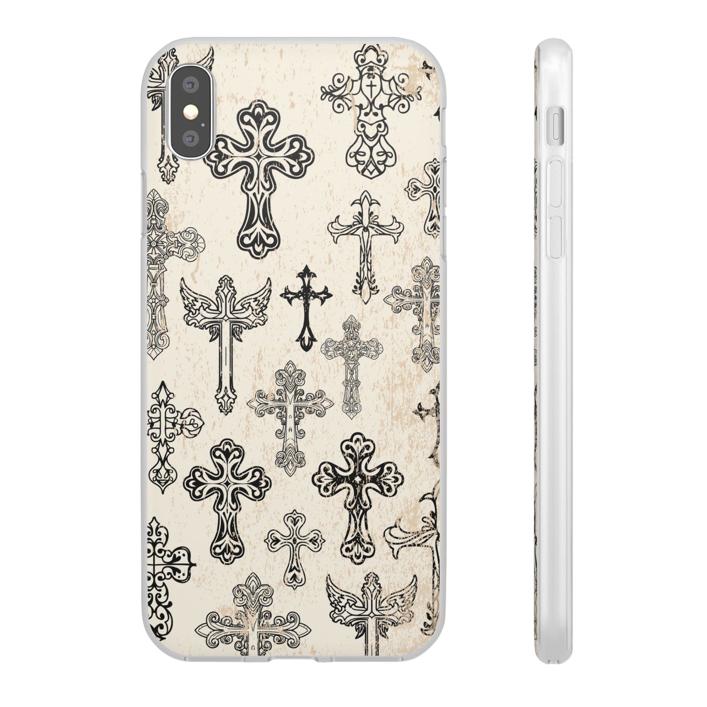 'Little Cross' Flexible Iphone Cases