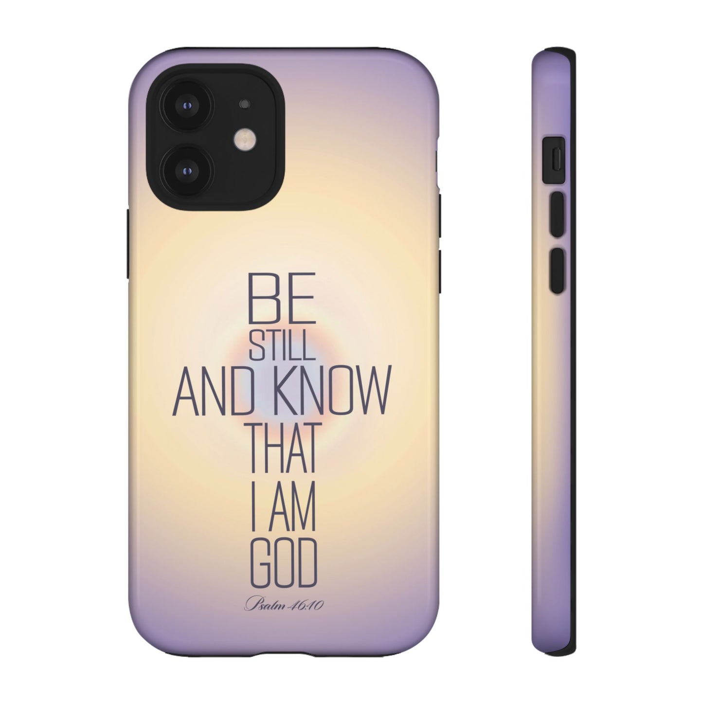 'Psalm 46v10 Bible verse' Tough Iphone Cases