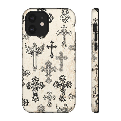 'Little cross' Tough Iphone Cases