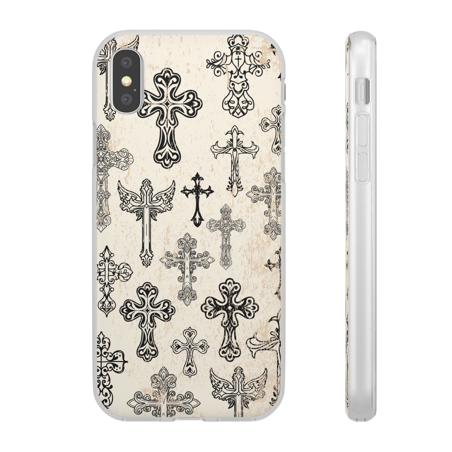 'Little Cross' Flexible Iphone Cases