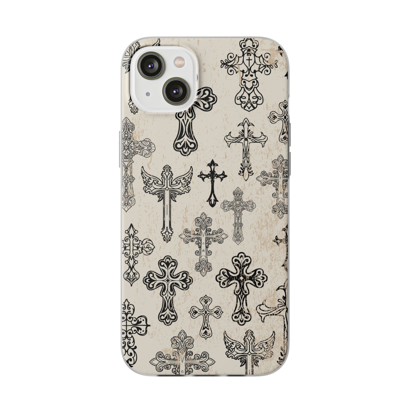 'Little Cross' Flexible Iphone Cases