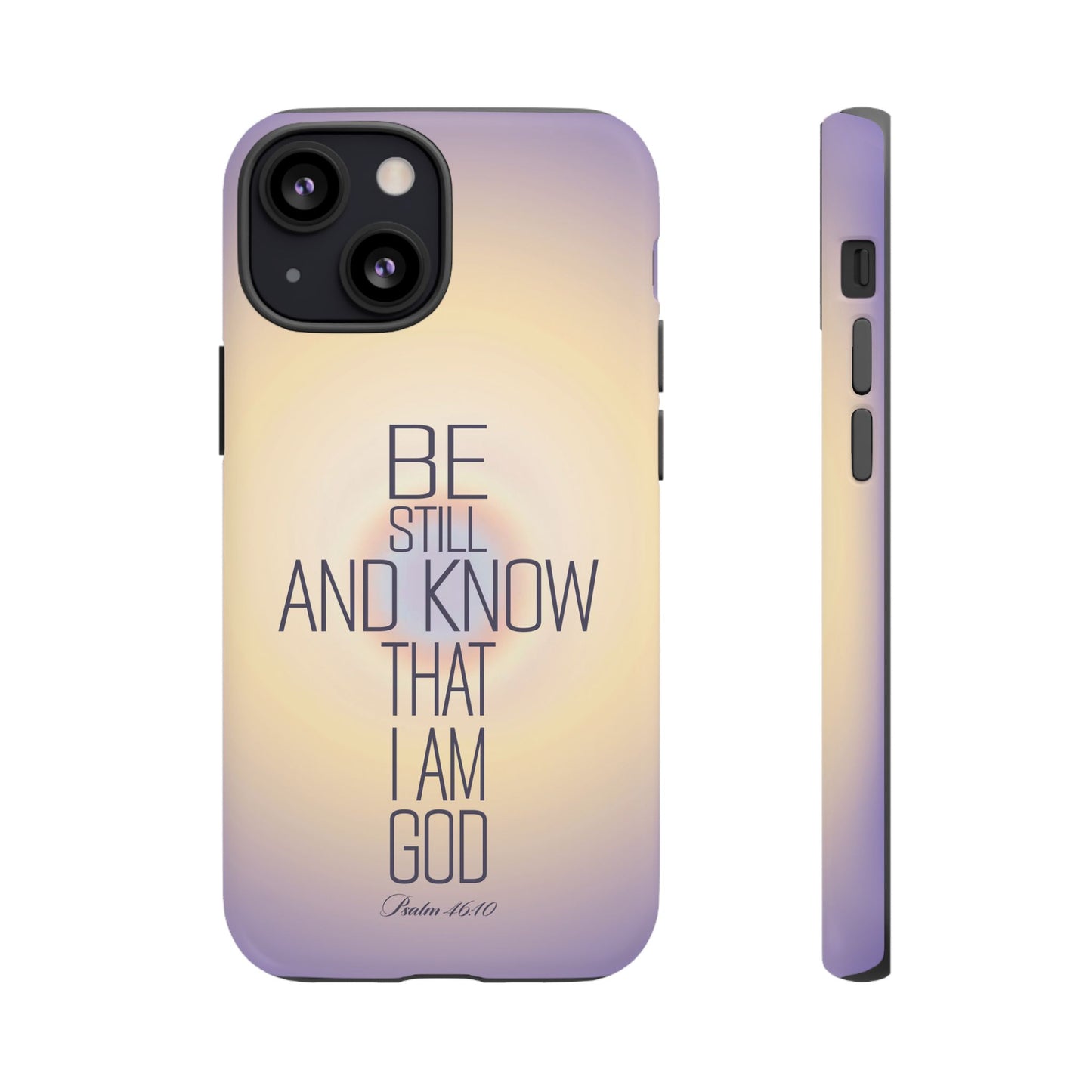 'Psalm 46v10 Bible verse' Tough Iphone Cases