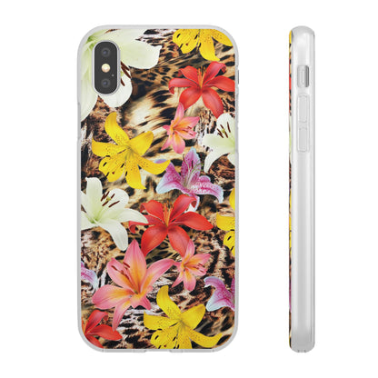 'Lovely flowers' Flexi Iphone Cases