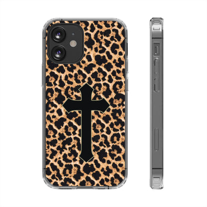 'Tiger skin' Clear Iphone Cases