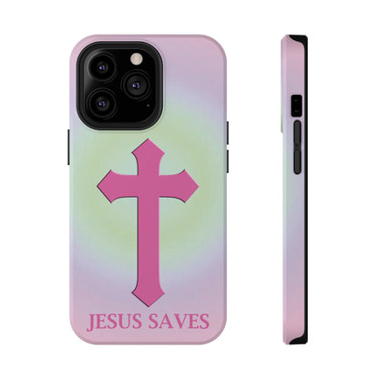 'Jesus loves' Impact-Resistant Iphone Cases