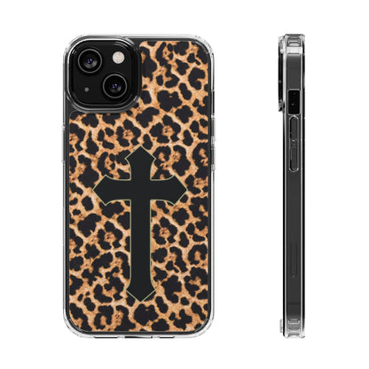 'Tiger skin' Clear Iphone Cases