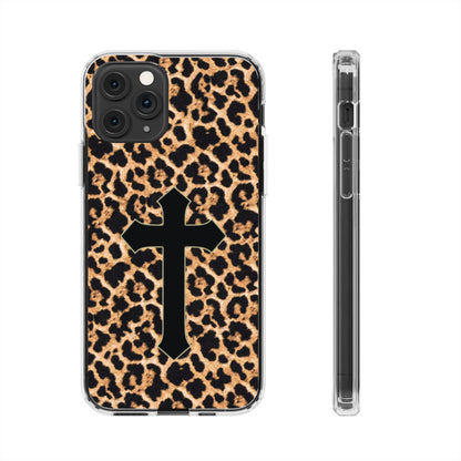 'Tiger skin' Clear Iphone Cases