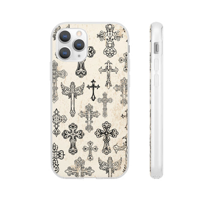 'Little Cross' Flexible Iphone Cases