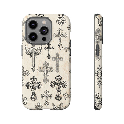 'Little cross' Tough Iphone Cases