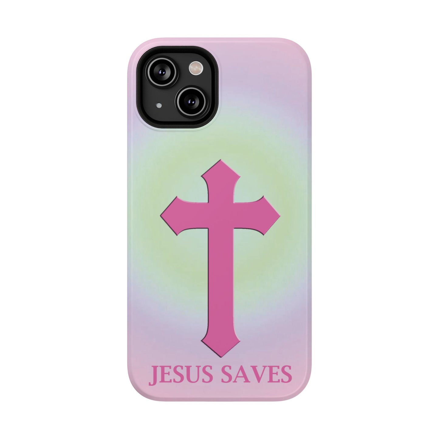 'Jesus loves' Impact-Resistant Iphone Cases