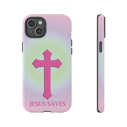 'Jesus Saves' Tough Iphone Cases