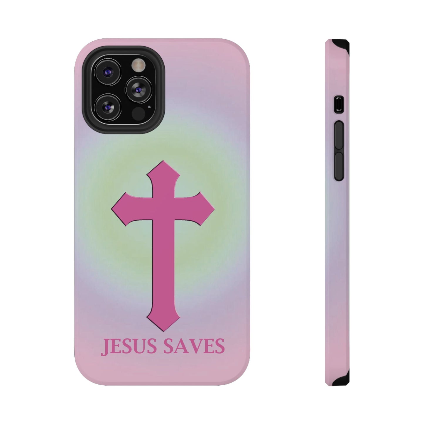 'Jesus loves' Impact-Resistant Iphone Cases