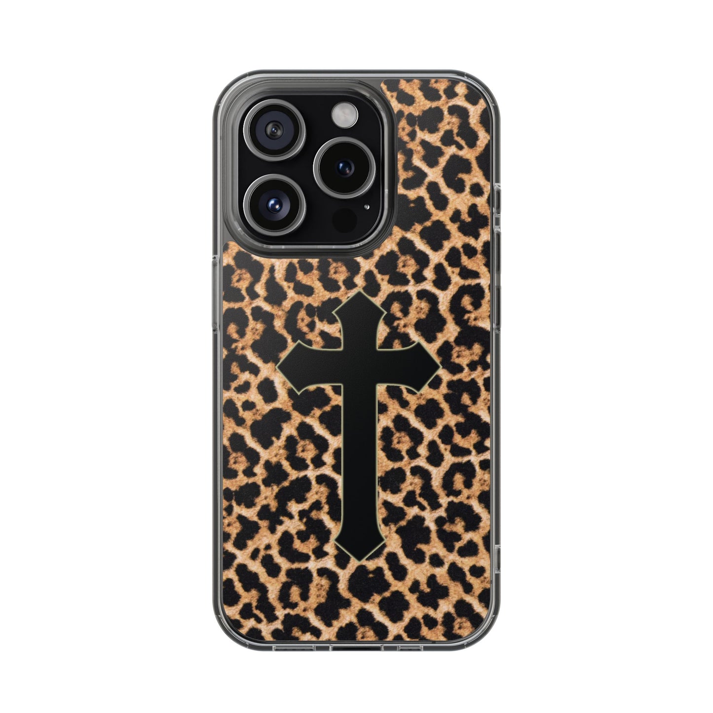 'Tiger skin' Clear Iphone Cases