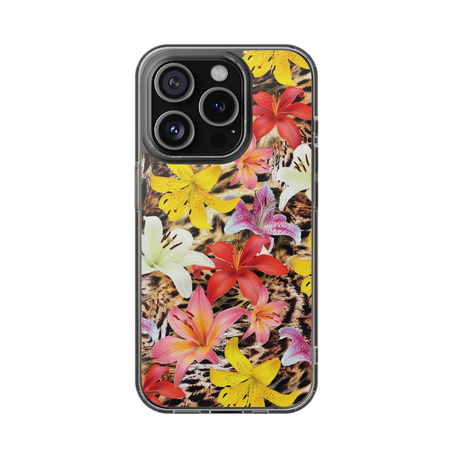 'Lovely flowers' Clear Iphone Cases