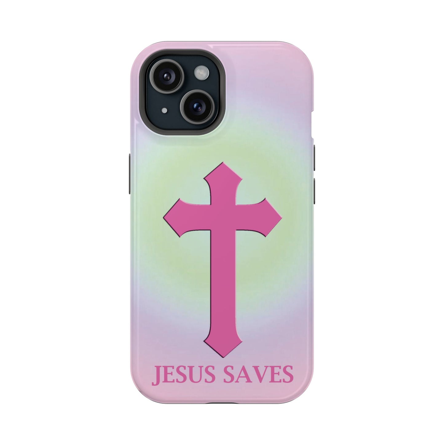 'Jesus loves' Impact-Resistant Iphone Cases