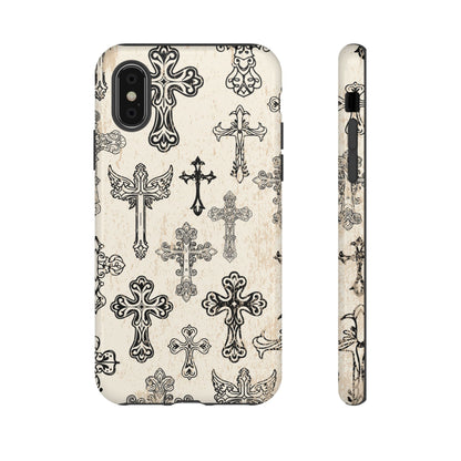 'Little cross' Tough Iphone Cases