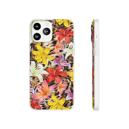 'Lovely flowers' Flexi Iphone Cases