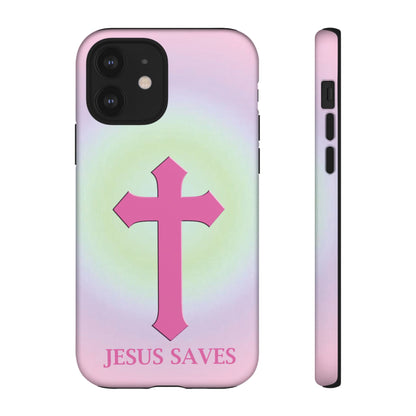 'Jesus Saves' Tough Iphone Cases