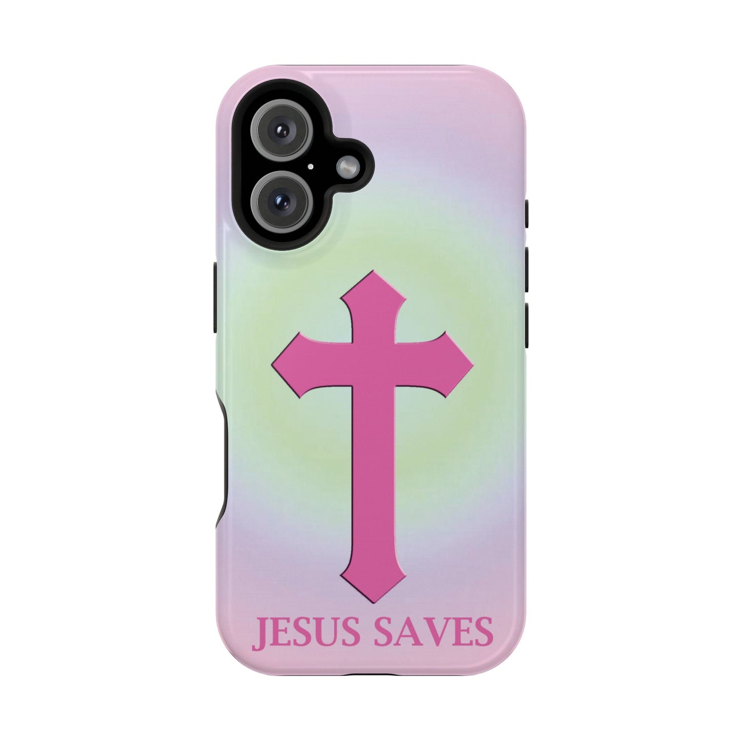 'Jesus loves' Impact-Resistant Iphone Cases