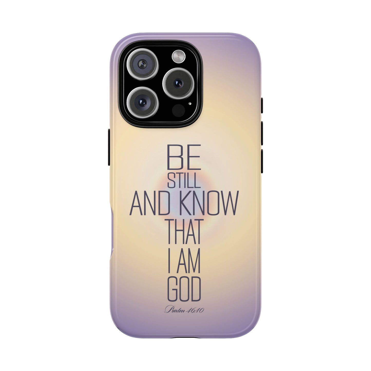 'Psalm 46v10 Bible verse' Tough Iphone Cases