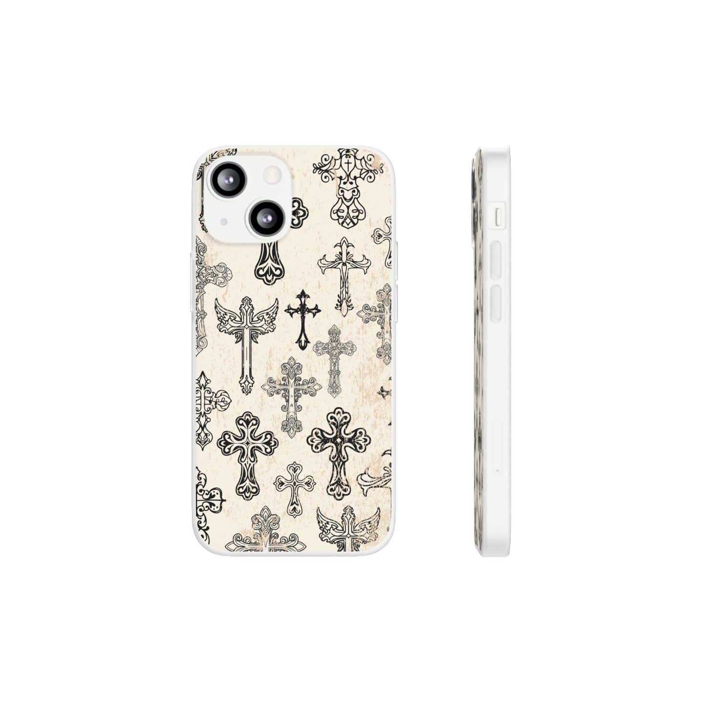 'Little Cross' Flexible Iphone Cases