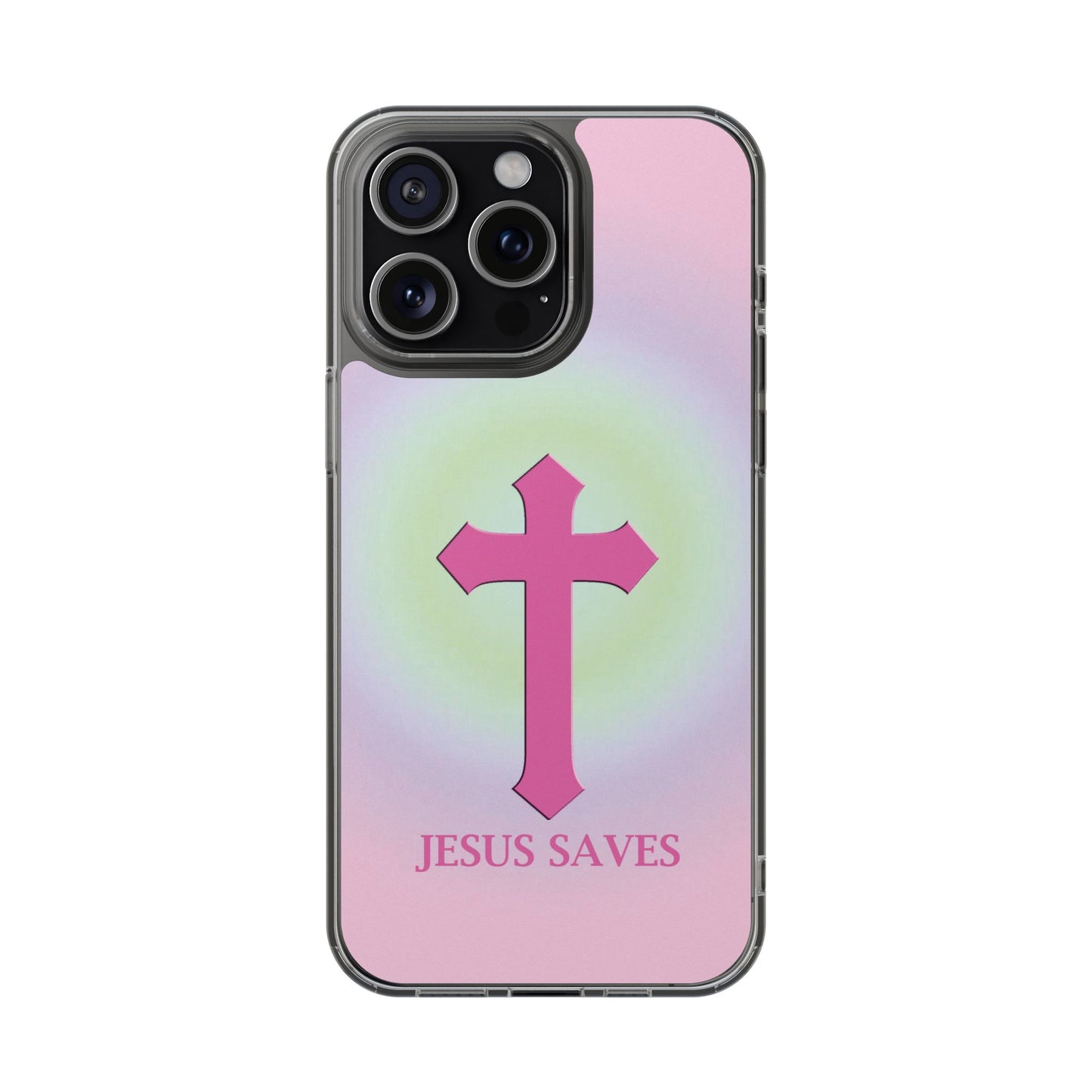 'Jesus Saves' Clear Iphone Cases