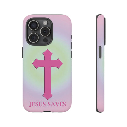 'Jesus Saves' Tough Iphone Cases