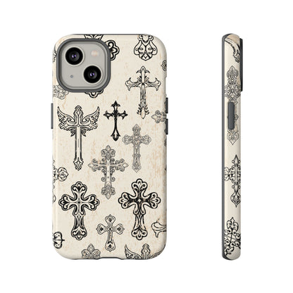 'Little cross' Tough Iphone Cases