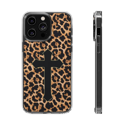 'Tiger skin' Clear Iphone Cases