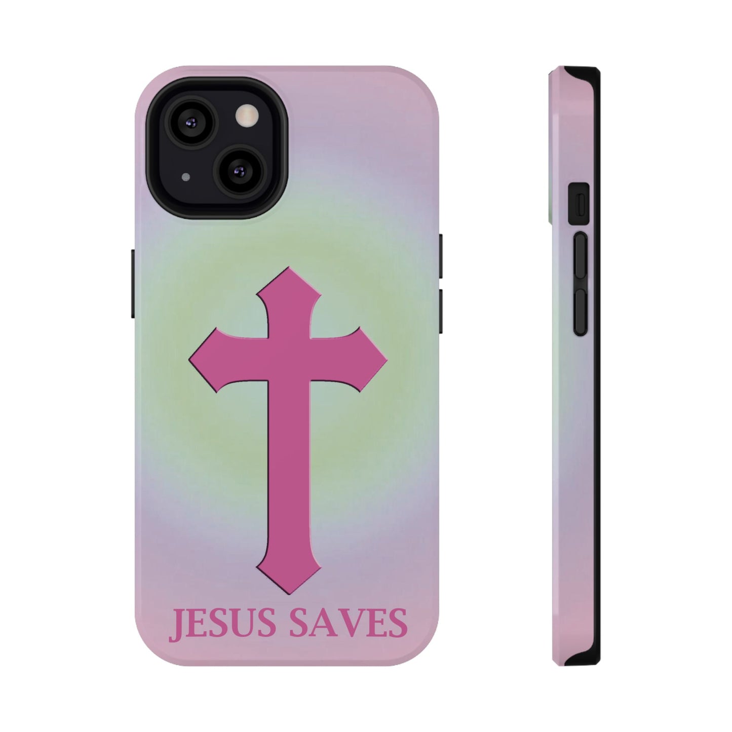 'Jesus loves' Impact-Resistant Iphone Cases