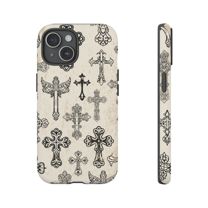 'Little cross' Tough Iphone Cases