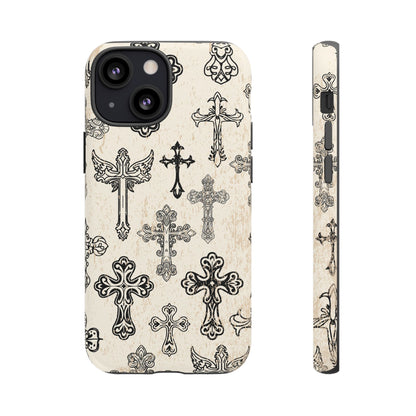 'Little cross' Tough Iphone Cases