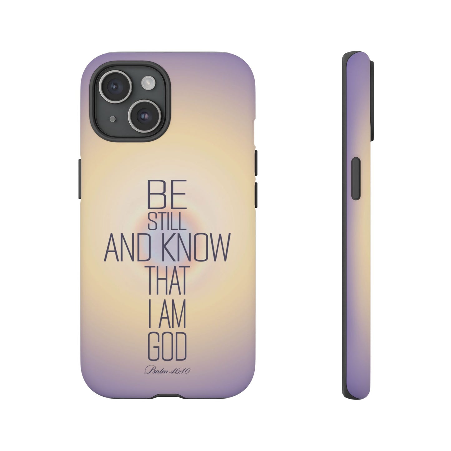 'Psalm 46v10 Bible verse' Tough Iphone Cases