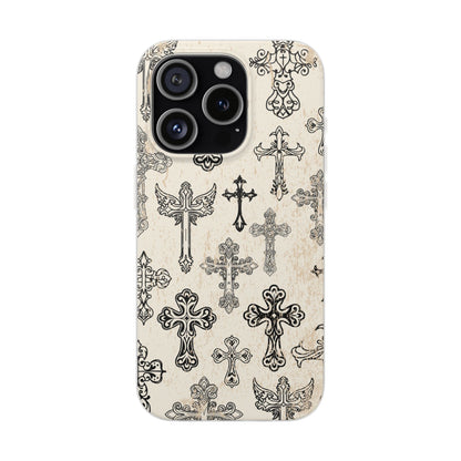 'Little Cross' Flexible Iphone Cases