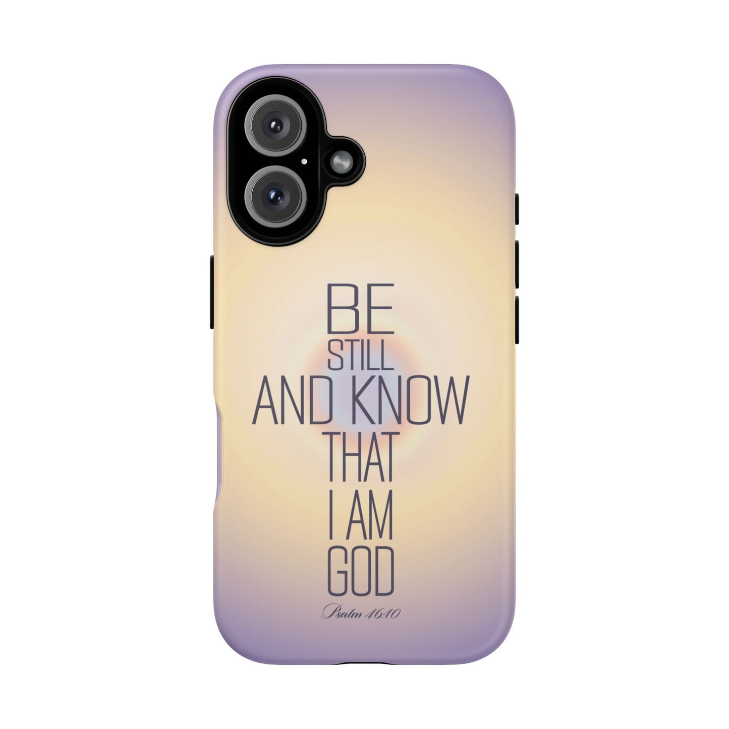 'Psalm 46v10 Bible verse' Tough Iphone Cases