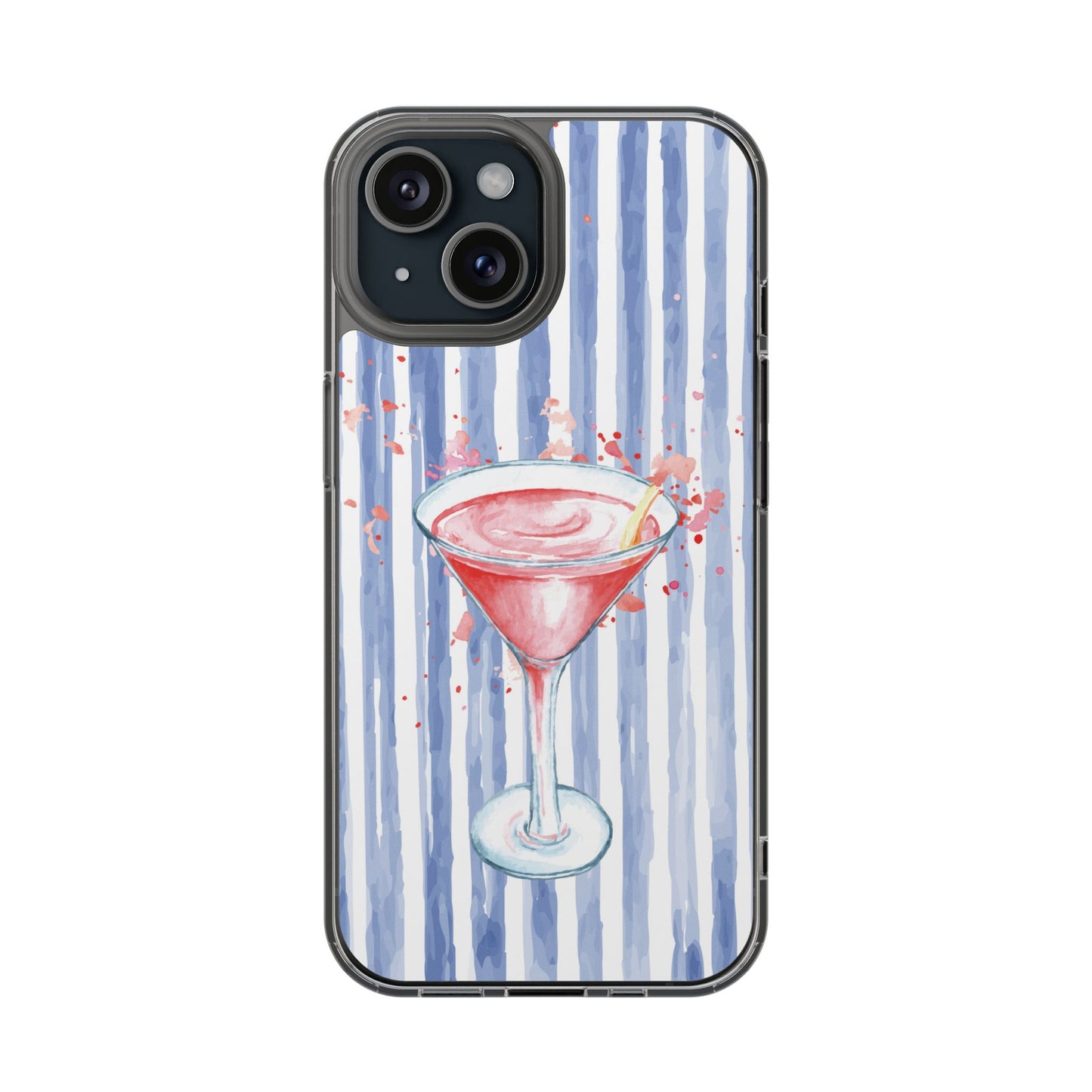 'Wine glass" Clear Iphone Cases