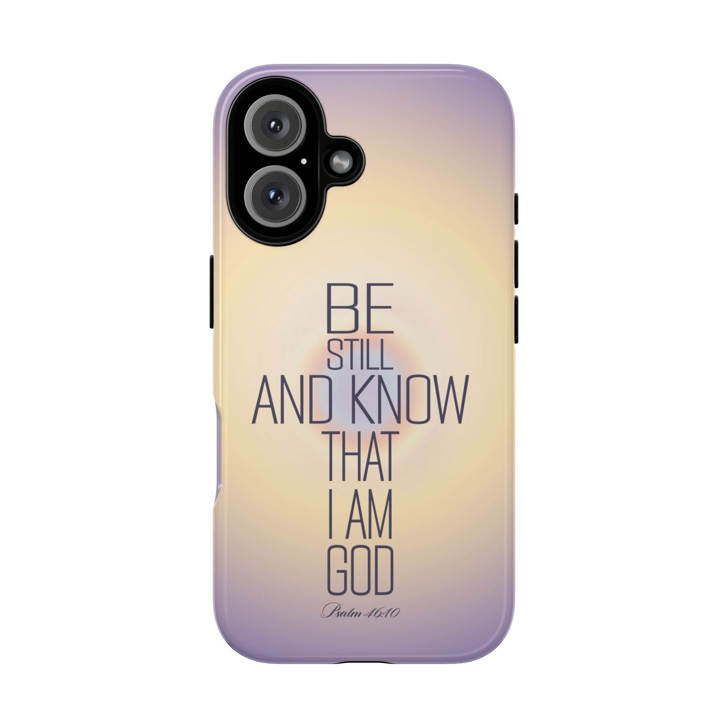 'Psalm 46v10 Bible verse' Tough Iphone Cases