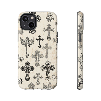 'Little cross' Tough Iphone Cases