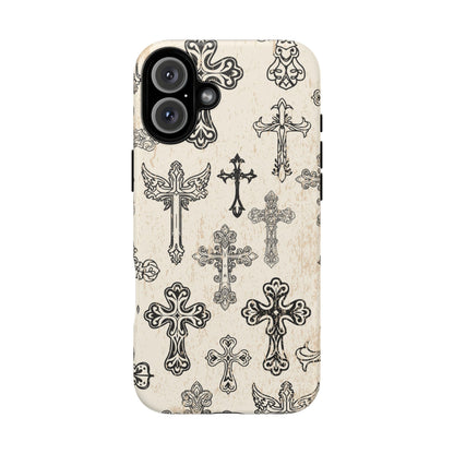 'Little cross' Tough Iphone Cases